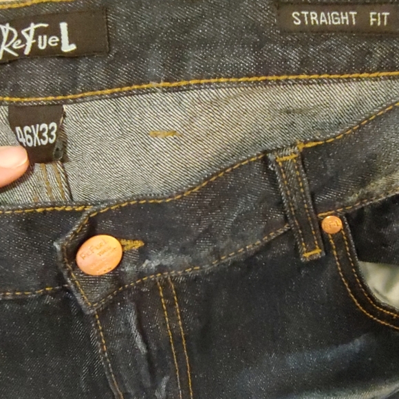 Men's 46x33 straight fit jeans - Picture 5 of 6